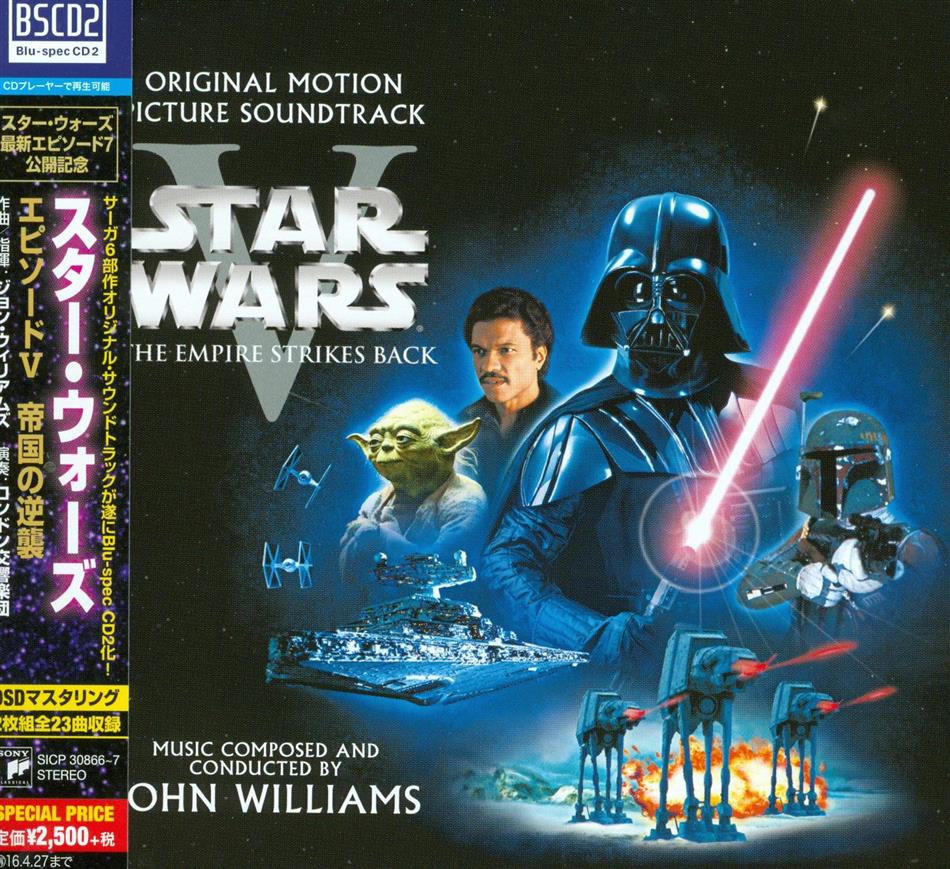 John Williams (*1932) (Komponist/Dirigent) - Episode 5 - Empire Strikes Back Japan Edition, 2 CDs