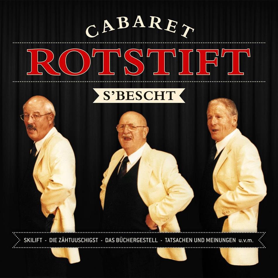 Cabaret Rotstift - S'Bescht 2 CDs + DVD