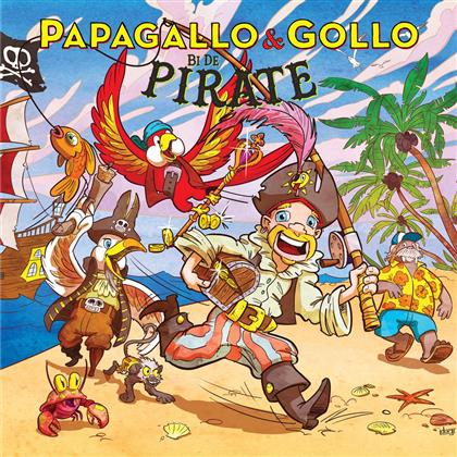 Papagallo & Gollo (G&ouml;l&auml;) - Bi De Pirate - CD-Format (CD + Buch)