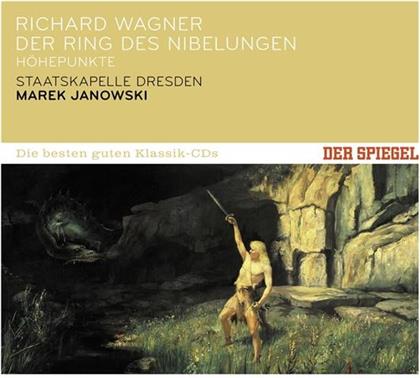 Richard Wagner (1813-1883), Marek Janowski & Staatkapelle Dresden - Der Ring Des Nibelungen (H&ouml;hepunkte) - Der Spiegel: Die Besten Der Guten Klassik-CD's