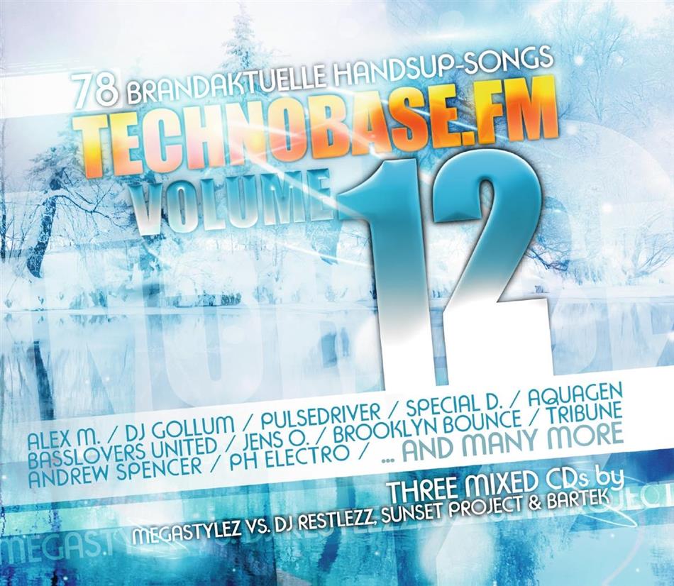 Techno.Base.Fm - Various 12 3 CDs
