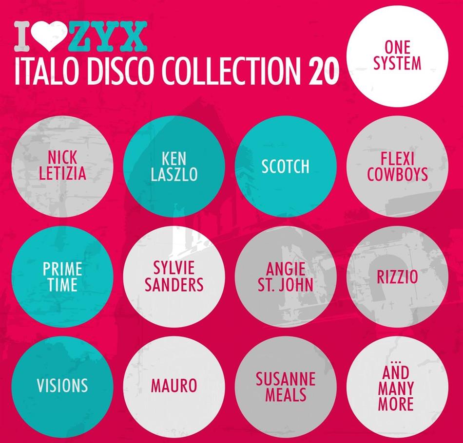 Zyx Italo Disco Collection - Various 20 3 CD