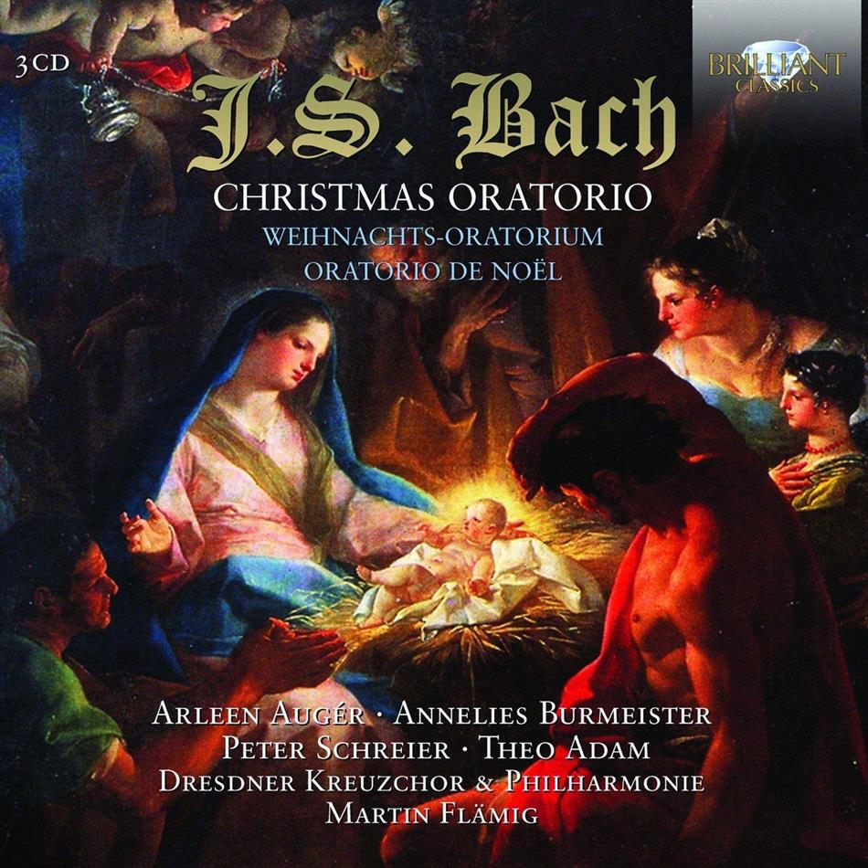 Arleen Augér, Annelies Burmeister, Peter Schreier, Theo Adam, … - Christmas Oratorio 3 CD