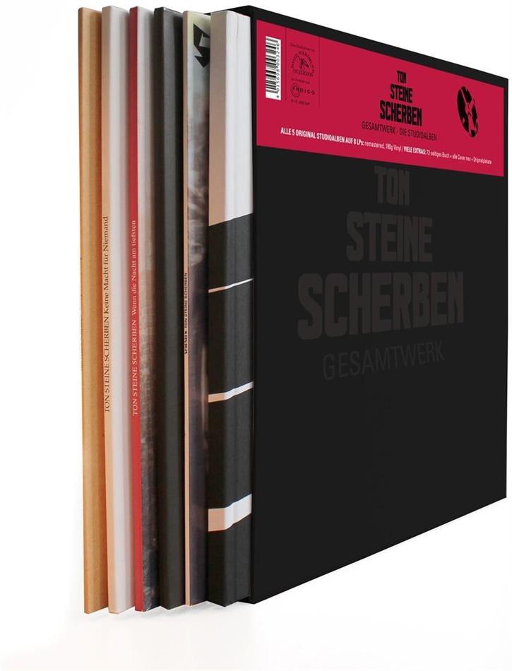 Ton Steine Scherben - Gesamtwerk - Die Studioalben 9 LPs
