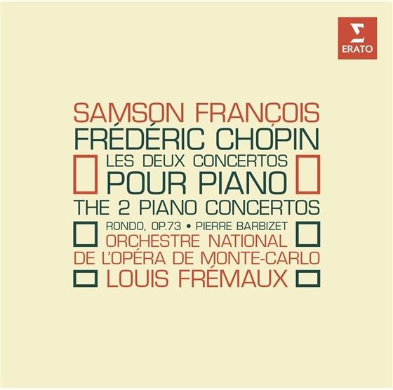 Frédéric Chopin (1810-1849), Fremaux Louis, Samson François & Orchestre National de l'Opera de Monte-Carlo - Klavierkonzerte 1&2 - Referenzaufnahme