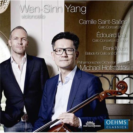 Camille Saint-Saëns (1835-1921), Édouard Lalo (1823-1892), Frank Martin (1890-1974) & Wen-Sinn Yang - Cello Concertos / Ballade