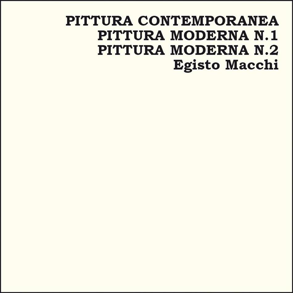 Egisto Macchi - Pittura Limited Edition, 3 LPs