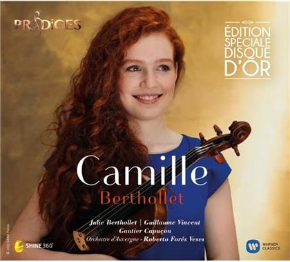 Antonio Vivaldi (1678-1741), Astor Piazzolla (1921-1992), Sarasate,Jukka-Pekka & Camille Berthollet - Camille - Prodiges - Edition Sp&eacute;ciale Disque D'Or