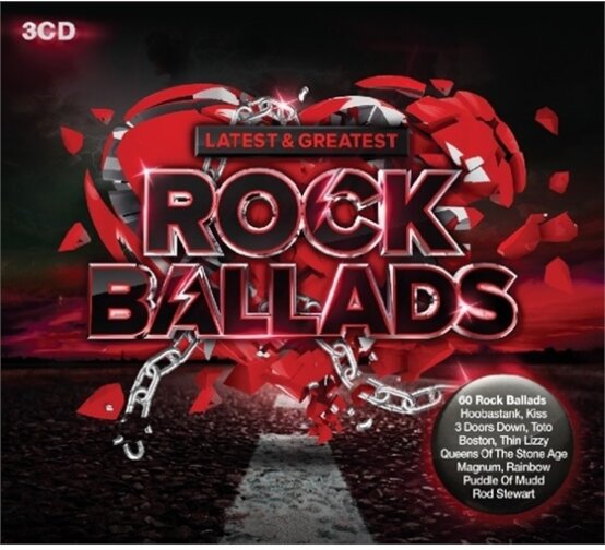 Rock Ballads - Latest & Greatest 3 CDs
