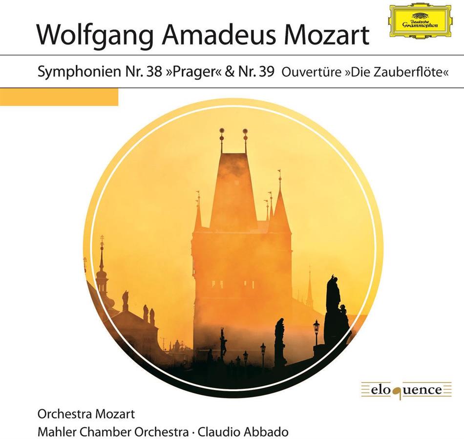 Claudio Abbado & Wolfgang Amadeus Mozart (1756-1791) - Symphonien Nr.38 & 39