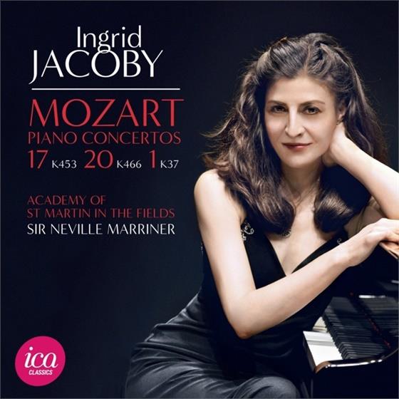 Ingrid Jacoby, Wolfgang Amadeus Mozart (1756-1791) & Sir Neville Marriner - Piano Concertos 1,17,20