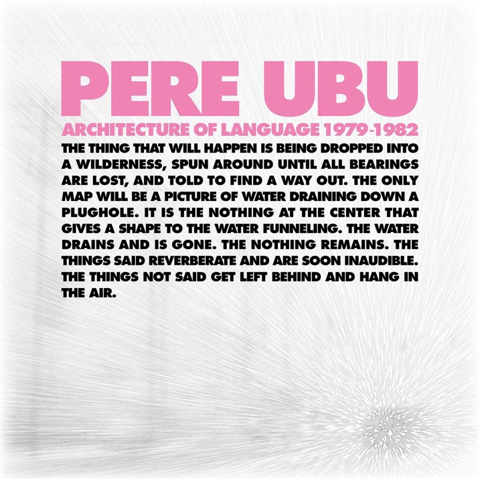 Pere Ubu - Architecture Of Language 1979-1982 - Boxset 4 LPs