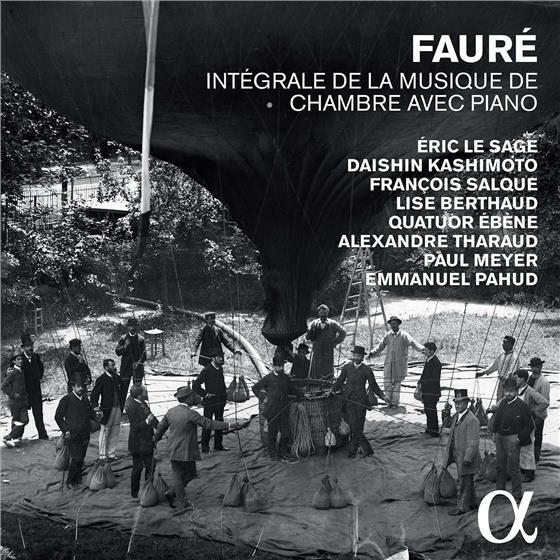 Quatuor Ebène, Gabriel Fauré (1845-1924), Lise Berthaud, Emmanuel Pahud, Paul Meyer, … - Intégrale De La Musique De Chambre Avec Piano 5 CDs