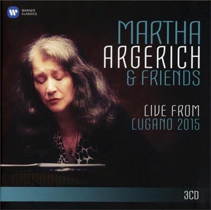 Martha Argerich - Argerich & Friends - Live From Lugano 2015 (3 CDs)
