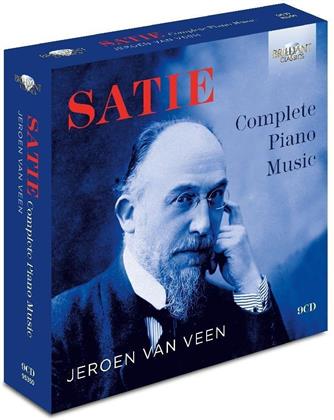 Jeroen van Veen (*1969) & Erik Satie (1866-1925) - Complete Piano Music (9 CDs)