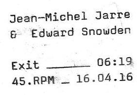Jean-Michel Jarre - Exit - 7 Inch/RSD 2016 (7" Single)