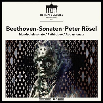 Peter R&ouml;sel & Ludwig van Beethoven (1770-1827) - Klaviersonaten (LP)