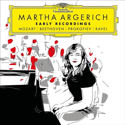 Martha Argerich, Wolfgang Amadeus Mozart (1756-1791), Ludwig van Beethoven (1770-1827), Serge Prokofieff (1891-1953) & Maurice Ravel (1875-1937) - Early Recordings (2 CDs)