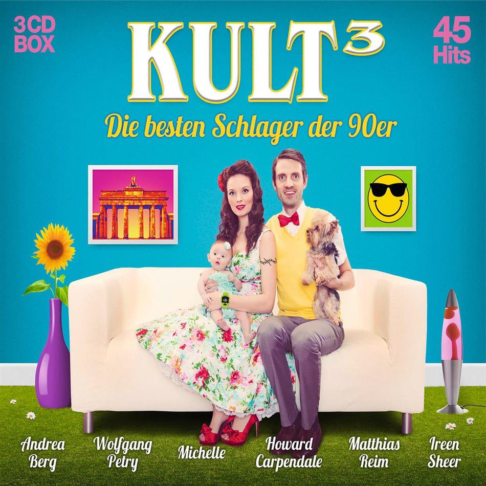 Kult3-Die Besten Schlager 3 CDs