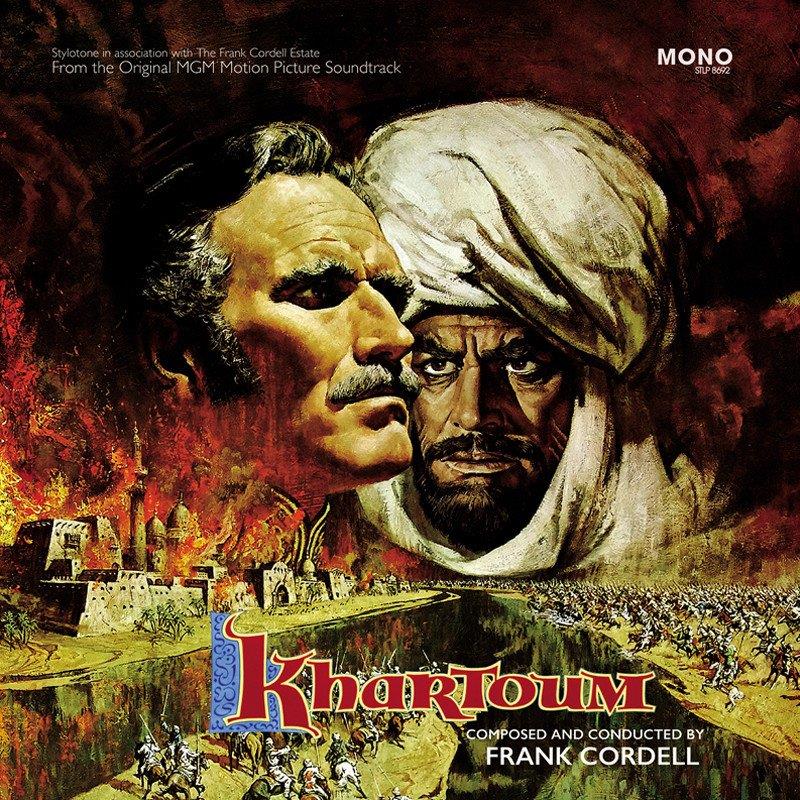 Frank Cordell - Khartoum - OST Remastered, Colored, 2 LPs + CD + Digital Copy