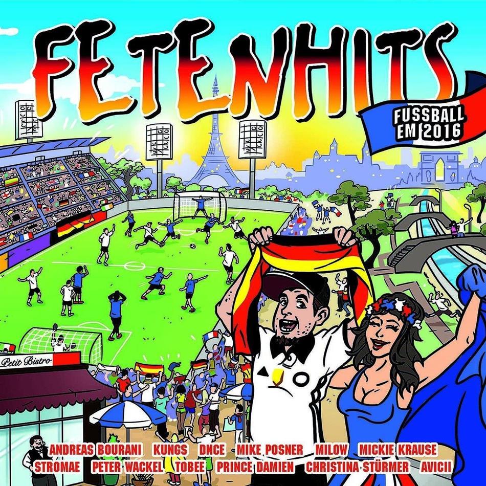 Fetenhits EM Sommer 2016 2 CDs