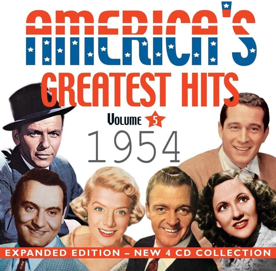 Americas Greatest Hits - Various - 1954 4 CDs