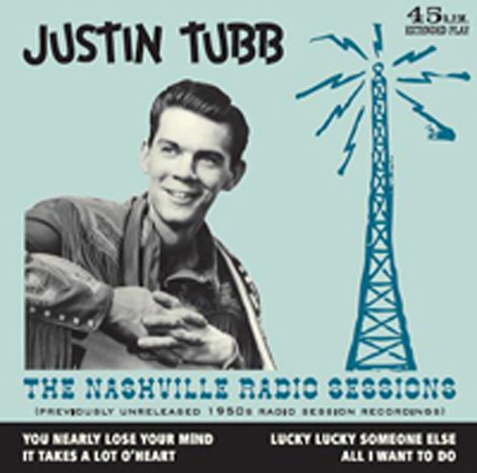 Justin Tubb - Nashville Sessions - 7 Inch 7" Single