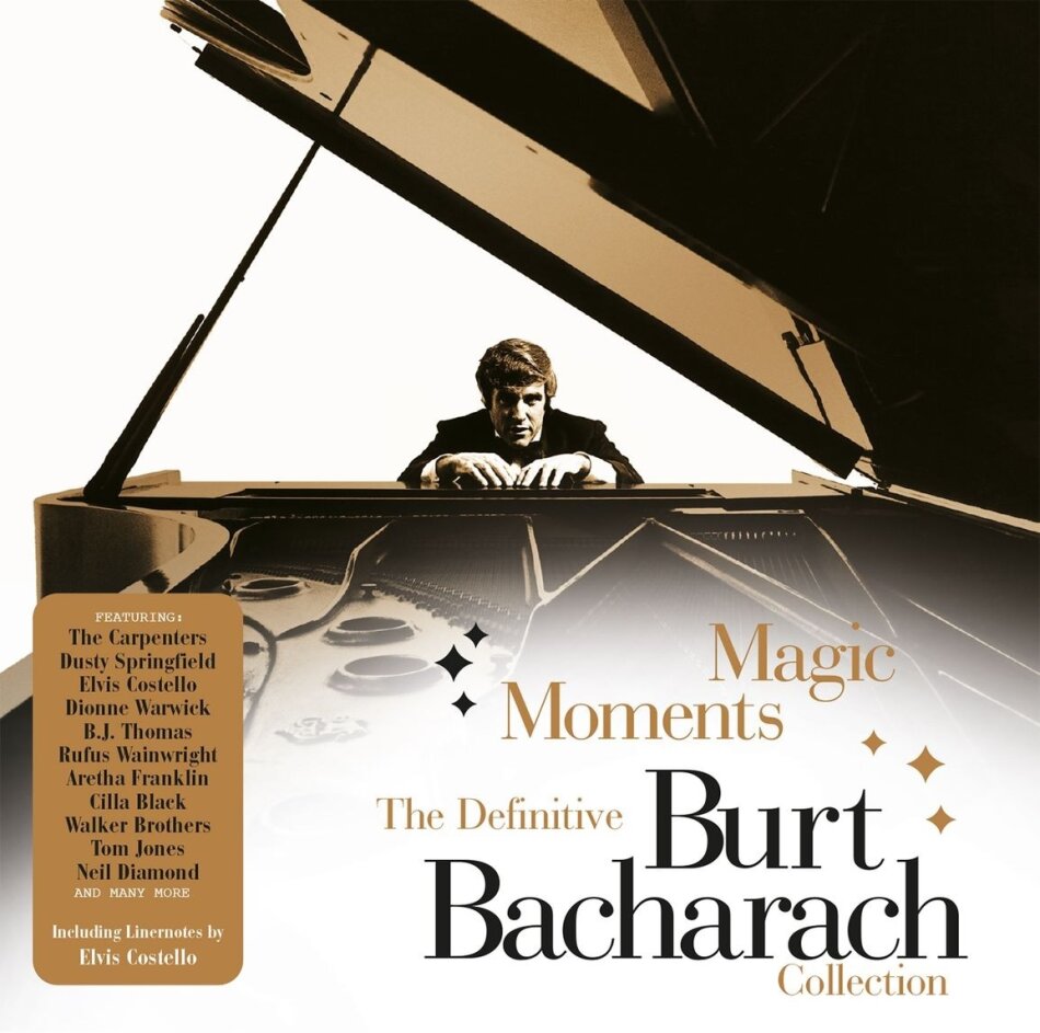 Burt Bacharach - Magic Moments: The Definitive Burt Bacharach Collection 3 CDs