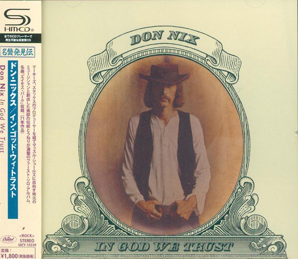 Don Nix - In God We Trust