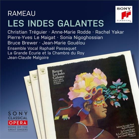Christian Tréguier, Anne Marie Rodde, Rachel Yakar, Pierre-Yves Le Maigat, Sonia Nigoghossian, … - Les Indes Galantes 3 CDs
