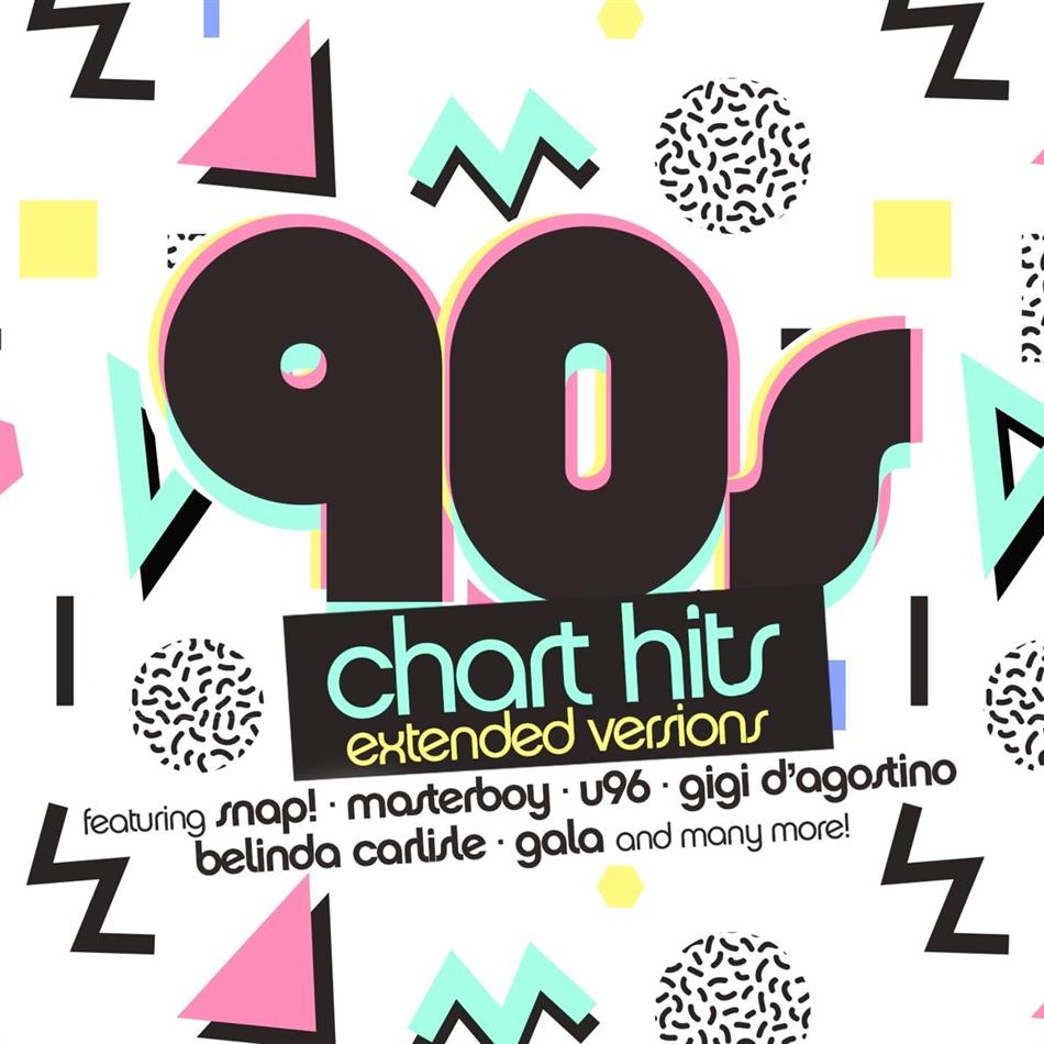 90s Chart Hits - Extended Versions 2 CDs