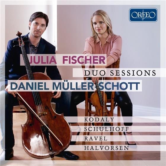 Zoltán Kodály (1882-1967), Erwin Schulhoff (1894-1942), Maurice Ravel (1875-1937), Johan Halvorsen (1864-1935), Julia Fischer, … - Duo Sessioinsj - Duos Für Violine & Violoncello