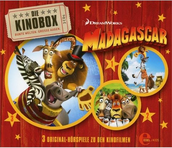 Madagascar - Madagascar - Fanedition: Hörspiele Zu Den Kino-Filmen 1-3 3 CDs