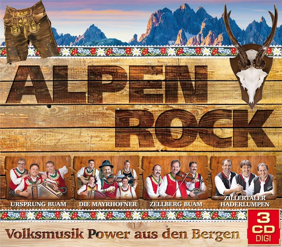 Alpenrock - Volksmusik-Power 3 CDs