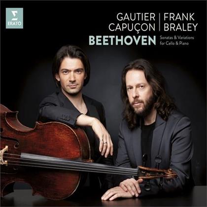 Frank Fraley, Ludwig van Beethoven (1770-1827), Gautier Capu&ccedil;on & Frank Fraley - S&auml;mtliche Sonaten F&uuml;r Cello Und Klavier (2 CDs)