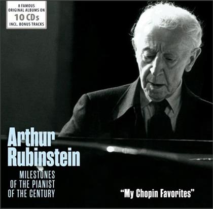 Arthur Rubinstein & Fr&eacute;d&eacute;ric Chopin (1810-1849) - My Chopin Favorites (10 CD)