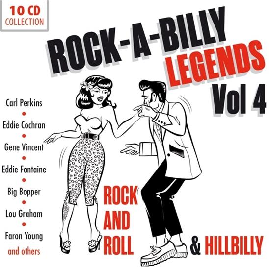 Rock-A-Billy Legend - Vol. 4 10 CDs
