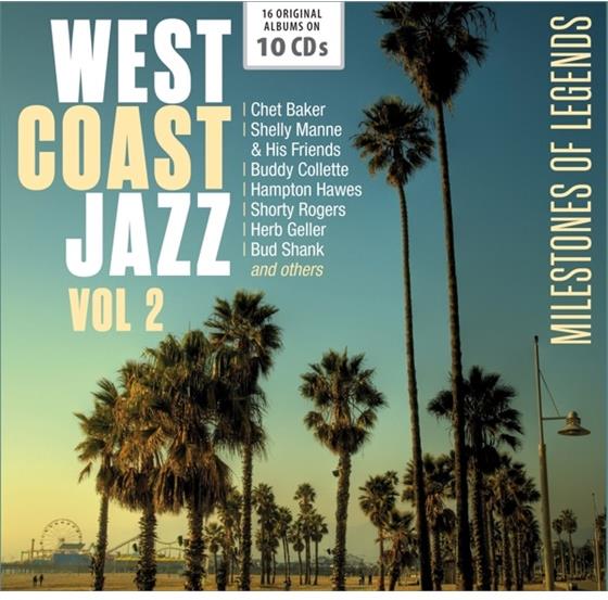 West Coast Jazz - Vol. 2 10 CDs