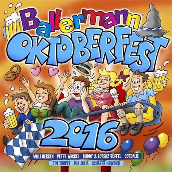 Ballermann Oktoberfest 2016 2 CDs