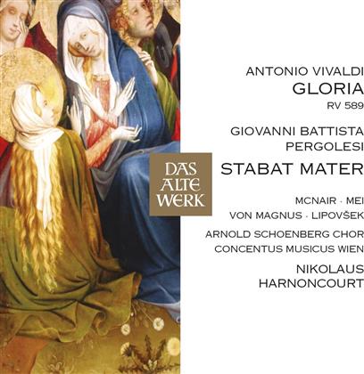 Nikolaus Harnoncourt, Lipovcek Marjana, Concentus Musicus Wien, Antonio Vivaldi (1678-1741) & Giovanni Battista Pergolesi (1710-1736) - Gloria / Stabat Mater