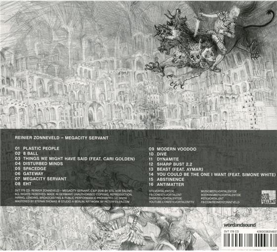Reinier Zonneveld - Megacity Servant EP 12" Maxi