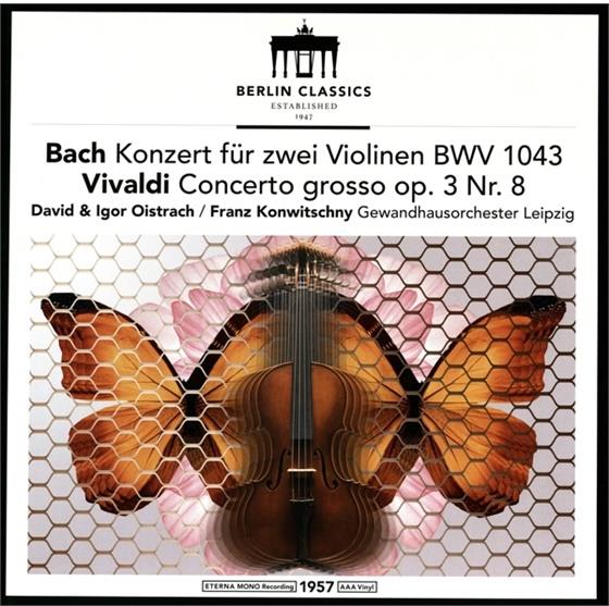 David Oistrakh, Franz Konwitschny, Johann Sebastian Bach (1685-1750), Antonio Vivaldi (1678-1741) & César Franck (1822-1890) - Violinkonzerte LP