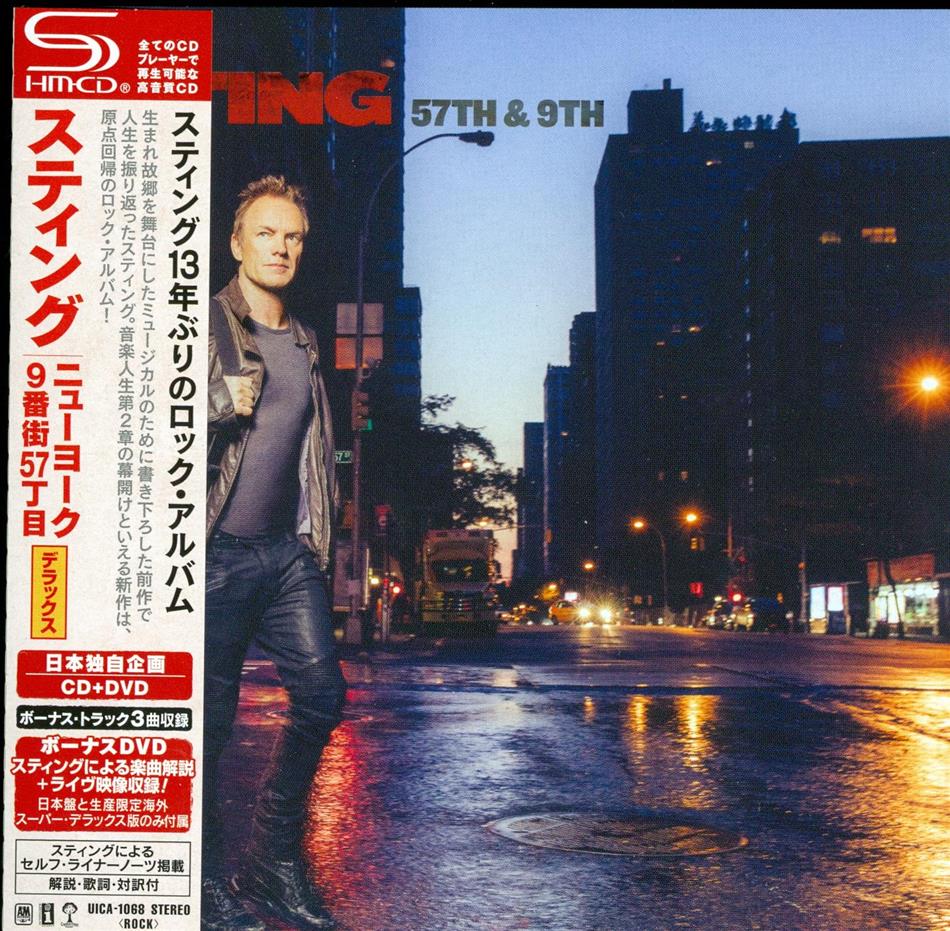 Sting - 57Th & 9Th Japan Edition, Deluxe Edition, CD + DVD