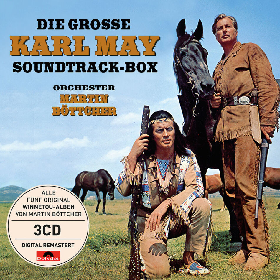 Winnetou - Die Grosse Soundtrack-Box - OST 3 CDs