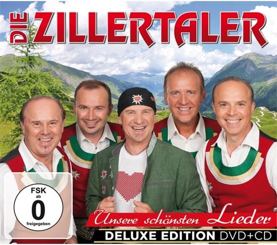 Die Zillertaler - Unsere Schönsten Lieder Deluxe Edition, CD + DVD