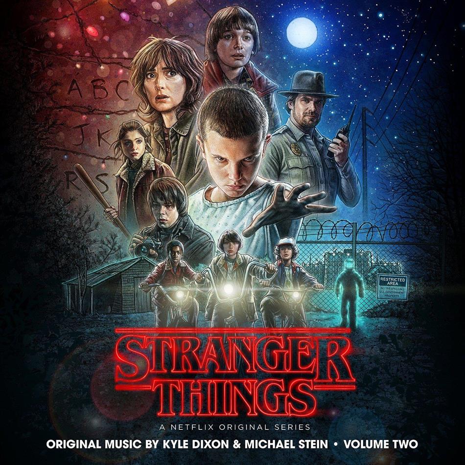 Stranger Things, Kyle Dixon & Michael Stein - OST 2 - Original Series Soundtrack - Ultra Clear Black Salt'N'Peppa Swirl Colored Vinyl Colored, LP