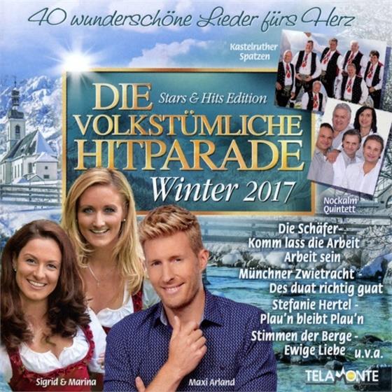 Die Volkstümliche Hitparade Winter 2017 2 CDs