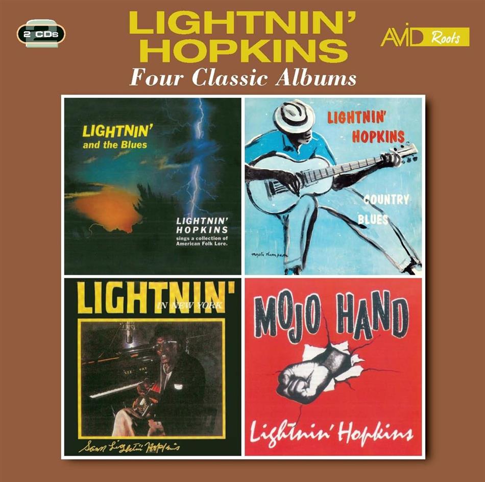 Lightnin' Hopkins - Four Classic Albums - New Album 2 CD