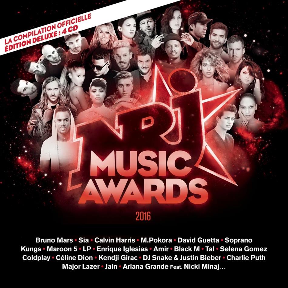 Nrj Music Awards 2016 4 CDs