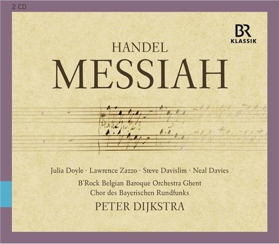 Georg Friedrich Händel (1685-1759), Peter Dijkstra, Julia Doyle, Lawrence Zazzo, Steve Davislim, … - Messiah (Live München 2014) 2 CDs